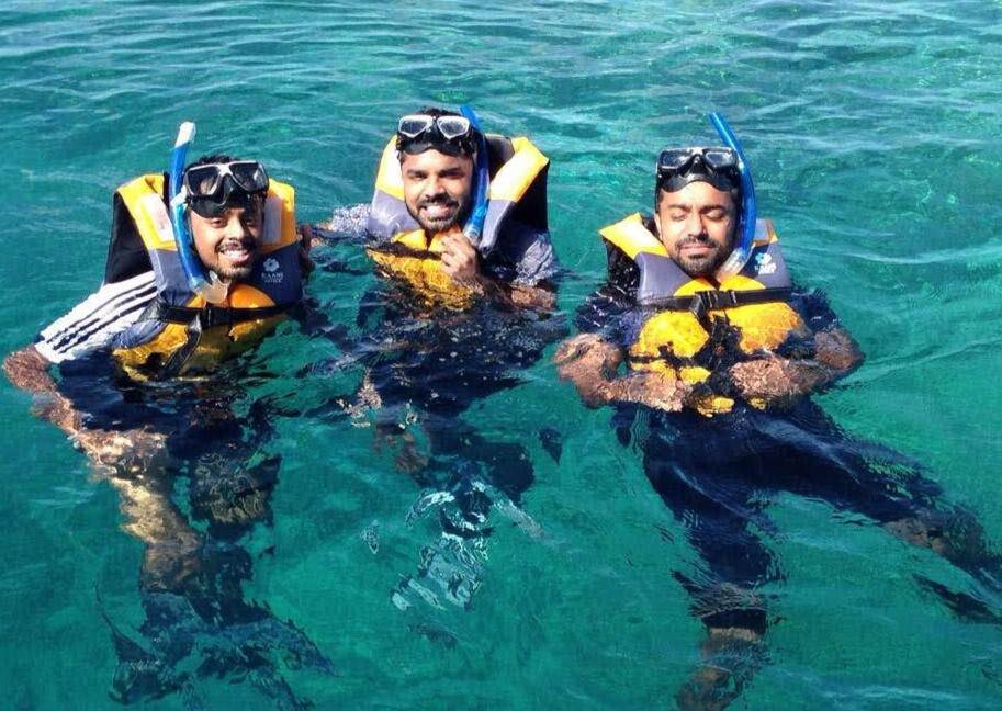 Snorkelling in Maldives